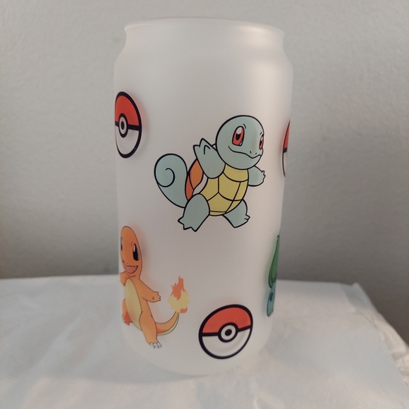 Pokemon frosted glass cup - Picture 2 of 4